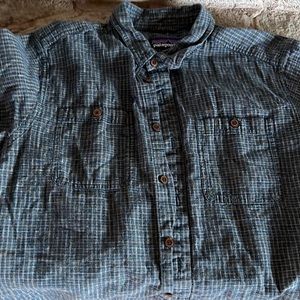 Plaid Patagonia Short Sleeve Button Up